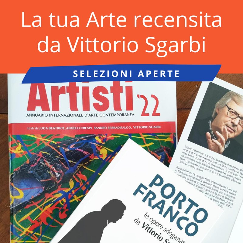 Porto Franco di Vittorio Sgarbi & Artisti '23 Mondadori Store