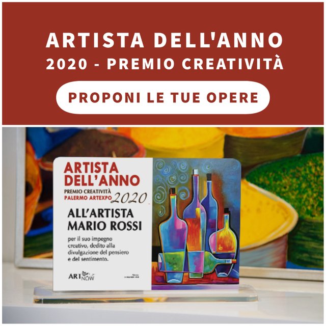 PREMIO ARTISTA DELL’ANNO